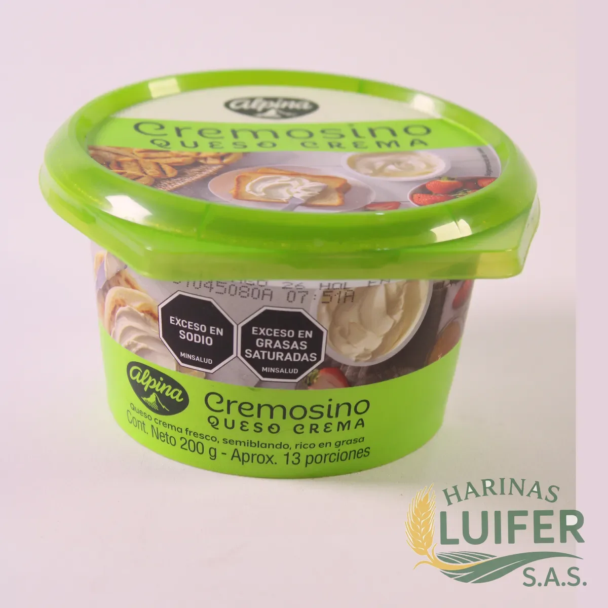 Queso Crema Alpina X 200