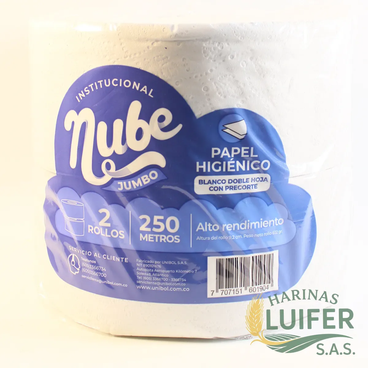 Papel higiénico Nube