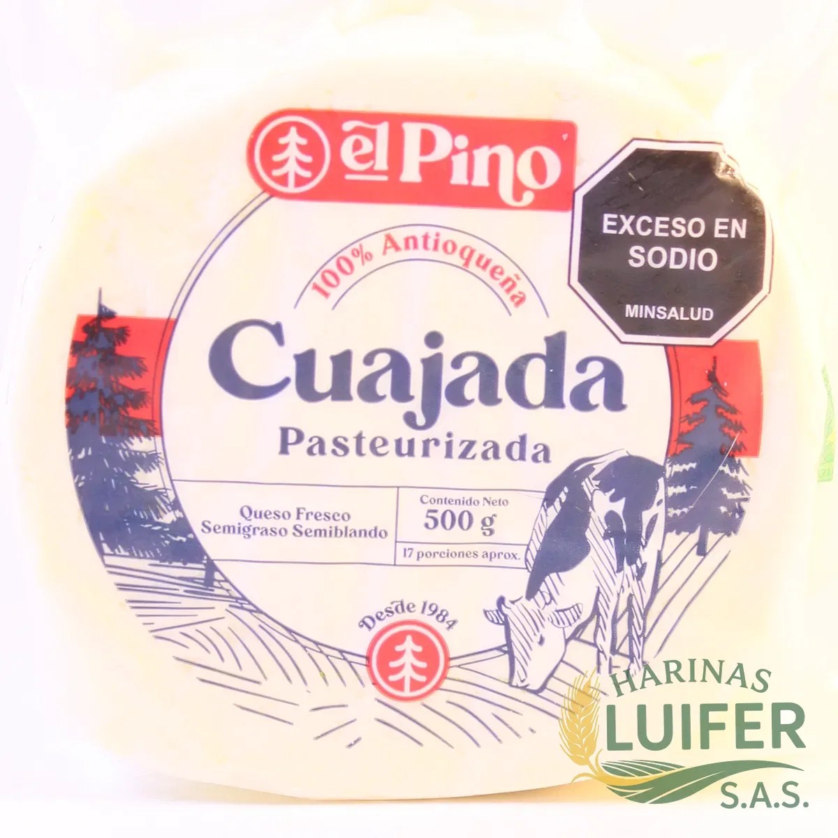Cuajada El Pino Libra