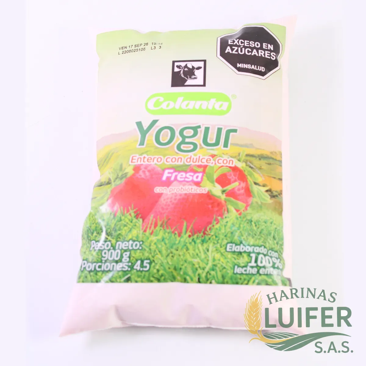 Yogurt Fresa Colanta